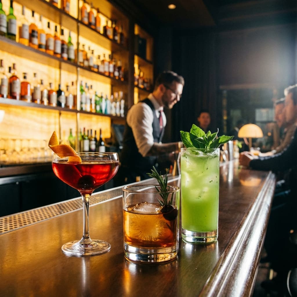 Cocktails served at Cattle Steakhouse events