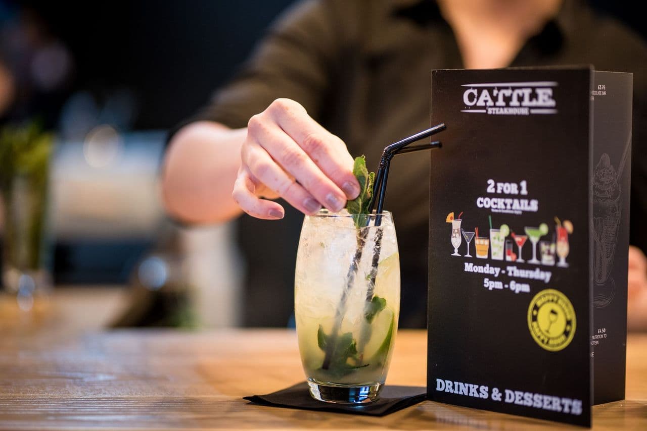 Grilled meat pieces with char marks